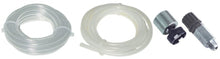 Set complet pompa dozatoare: contine furtune 2 m din PVC si naylon ø 4x6 mm, sorb cu greutate si filtru, supapa de sens - 361144