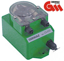 doser GERMAC frequency control 3 l/h 230 VAC detergent hose ø 4x6mm hose thermoplastic type G43