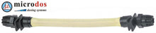 Furtun pompa dozatoare int. ø 6,25 mm, ext. 10,55 mm, racorduri furtun ø 4x6 mm, din santopren - 361284