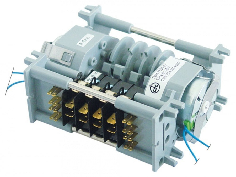 Timer 6-90-180 secunde, cu 4 camere, 2 motoare, pentru masina de spalat - 361355