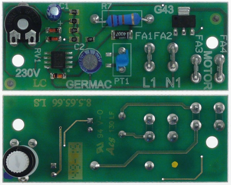 control PCB type G42/G43/G45 GERMAC