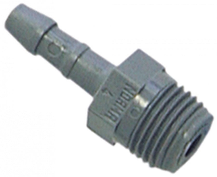 Racord plastic pentru furtun, ø 4 mm, filet ext 1/8" - 361688