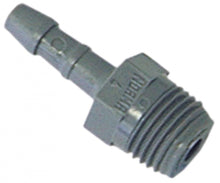 Racord pentru furtun ø 8 mm, filet ext 3/8", din plastic - 361696