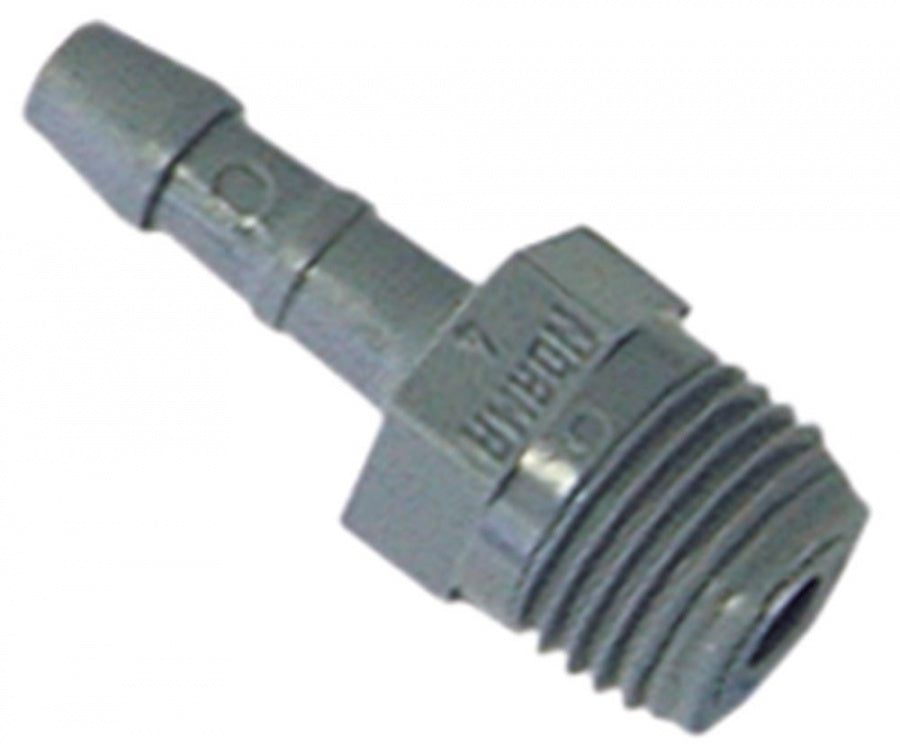 Racord pentru furtun ø 8mm, filet ext ½", plastic - 361697