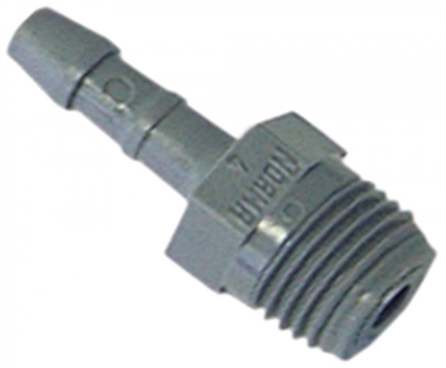 Racord plastic pentru furtun, ø 12mm, filet ext ½" - Cod 361750