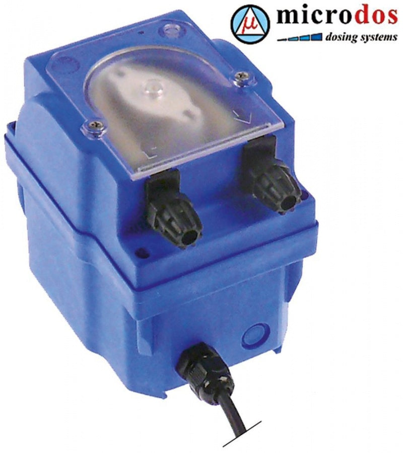 Pompa dozatoare MP2-R, debit 0,6-4 l/h, cu reglaj al vitezei, alimentare 230 V, furtun din santopren - 361774