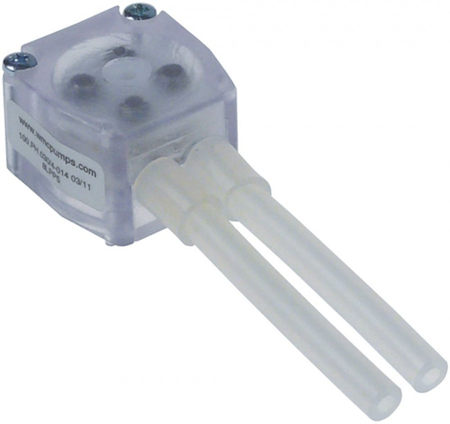 pump head rinse aid L 32 mm hose type silicone hose ø 3x6mm