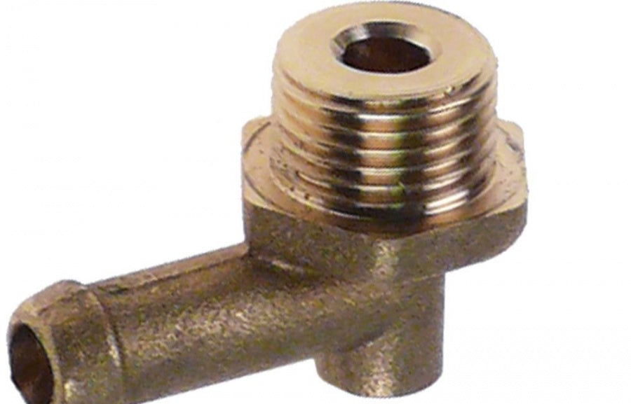 hose connector thread 1/2" angled 90° grommet ø 12 mm grommet length 22 mm WS 26