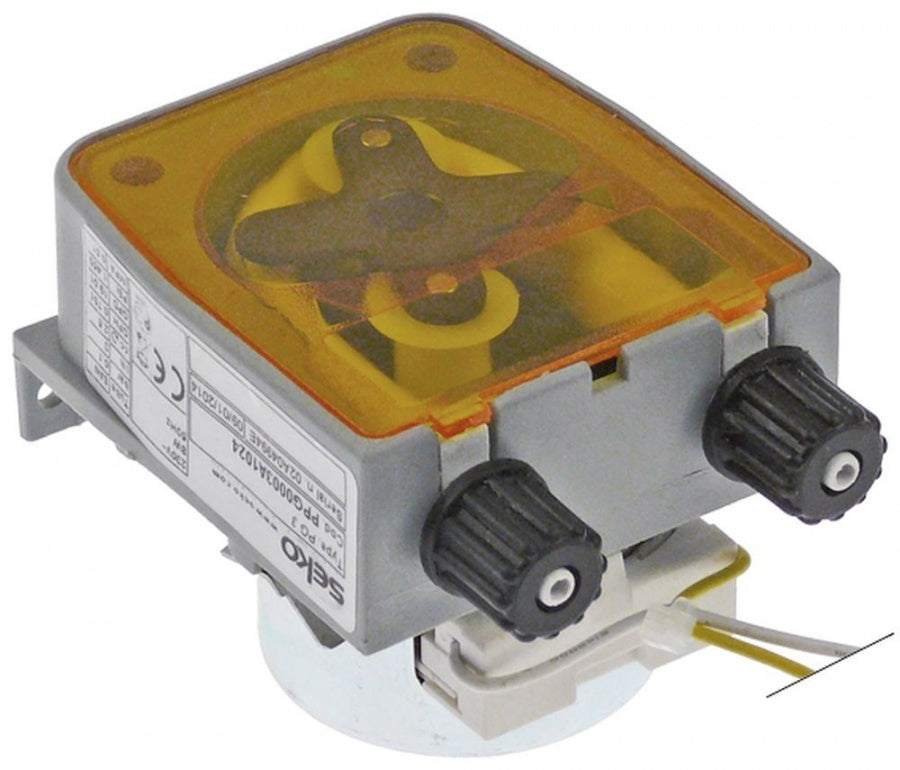 Pompa dozatoare SEKO PPG0003A1024, debit fix 3 l/h, 230 VAC, furtun interior Santoprene - 361896