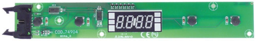 placa display Isytech 36 L 225mm L 34mm potrivit pentru mașină de spălat vase