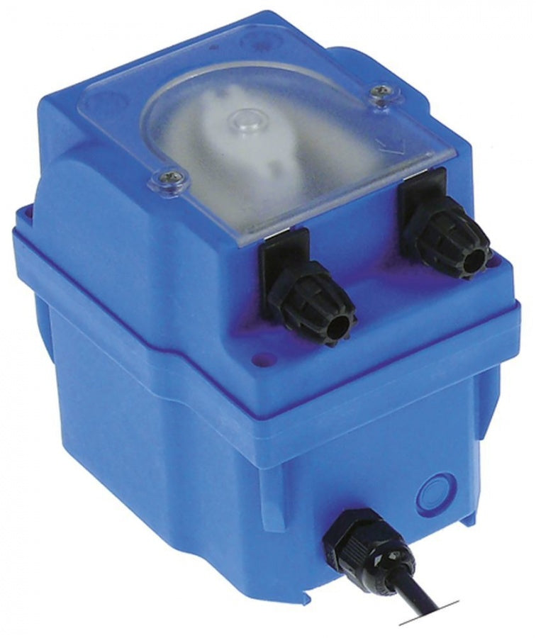 Pompa dozatoare pentru detergent MICRODOS,cu reglaj al frecventei 0.5-6l/h,  230 V, ø furtun santopren 4 x 6 mm - 361996