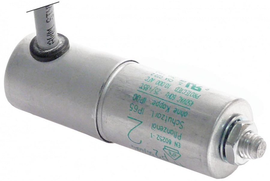 operating capacitor capacity 2 µF 400 V  tolerance 5 % 50/60Hz