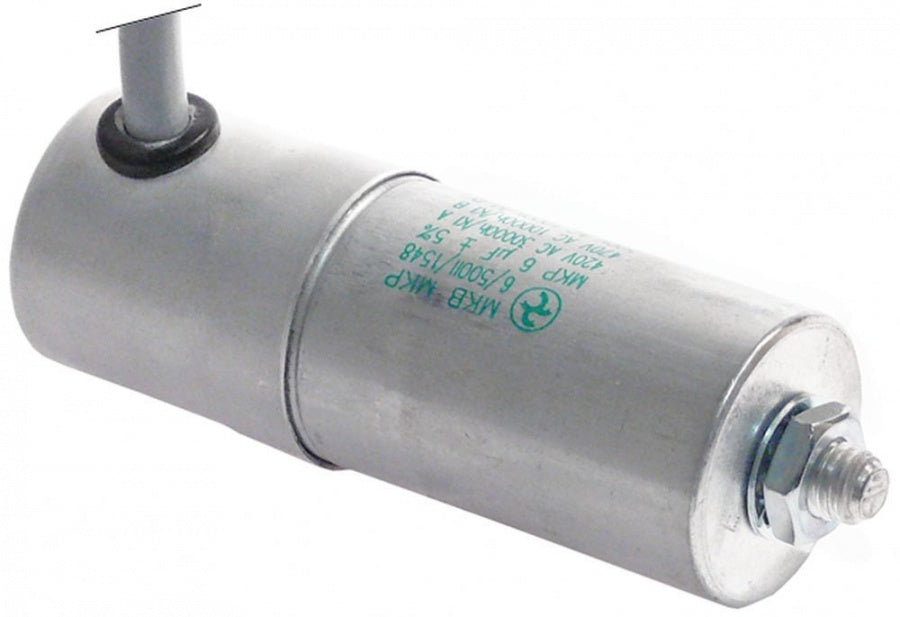 operating capacitor capacity 6 µF 400 V  tolerance 5 % 50/60Hz