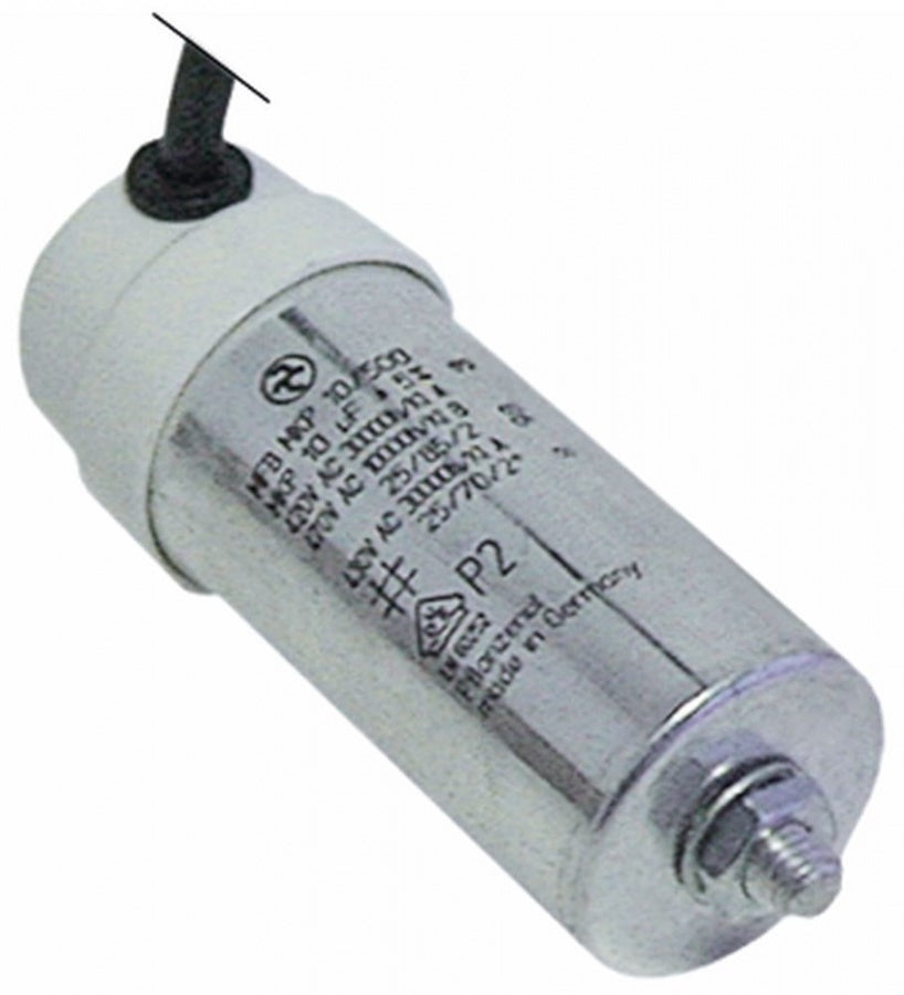 operating capacitor capacity 8 µF 400 V  tolerance 5 % 50/60Hz