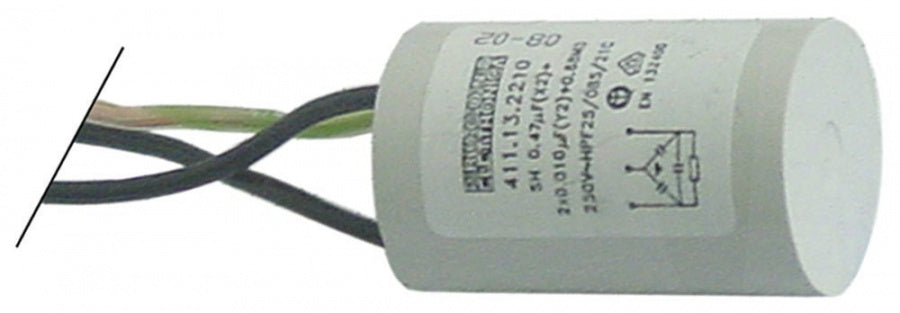 interference suppression filter type  250 V 50-60Hz conductor 2   connection cable 200mm