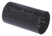 starting capacitor 100 µF 250 V 50/60Hz duty cycle    ø 46 mm L 85 mm plastic