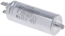 operating capacitor capacity 8µF 420/470V with metal case tolerance ± 5% 50/60Hz L 108mm