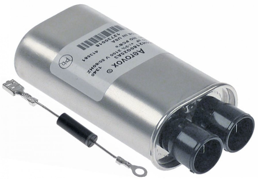 Condensator HV microunde 0,8 µF, tip N50H2180G25A3, 2100 V, 50/60 Hz - conectori 6,3 mm - 365179