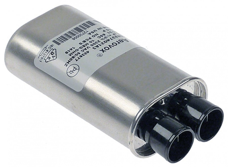 Condensator HV microunde 0.8µF, 50/60 Hz, conectori 6,3 mm - 365210