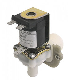 Electrovalva Muller unghiulara 230 V, intrare 3/4", iesire 14,5 mm, DN10, t.max. 90°C, duty cycle 100% - 370001