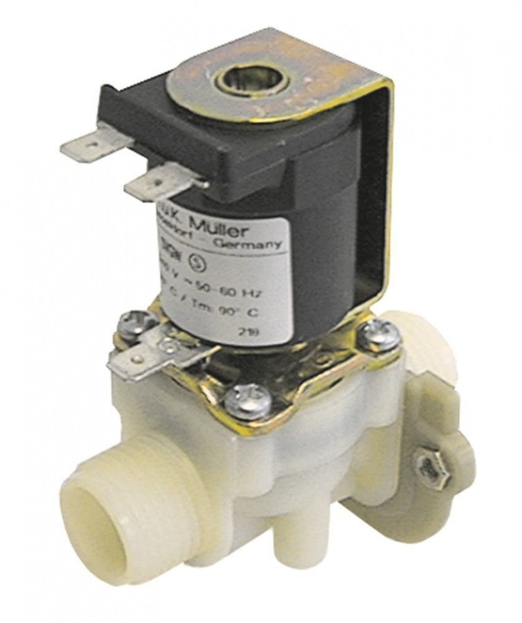 Electrovalva MULLER, 230 V, intrare ½", iesire ½", DN10, t.max. 90°C, regim de lucru 100 % - 370005