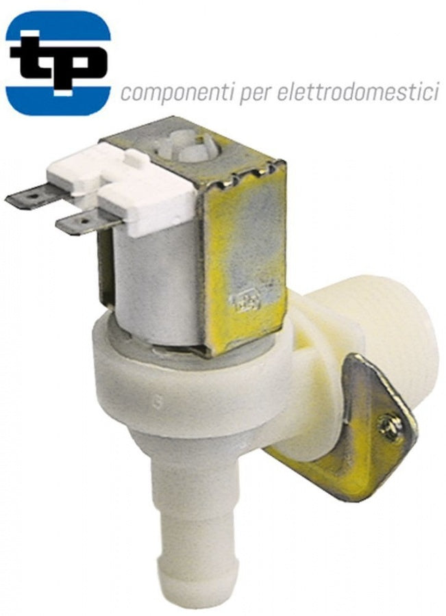 Electrovalva plastic unghiulara 230V, intrare ¾", iesire 14 mm, TP - 370016
