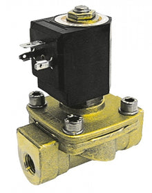 Electrovalva cu 2 cai M&M, 3/4", 230 V, L 85 mm, deschidere nominala 15 mm, membrana FKM -10 +130°C, max. 16 bari - 370044