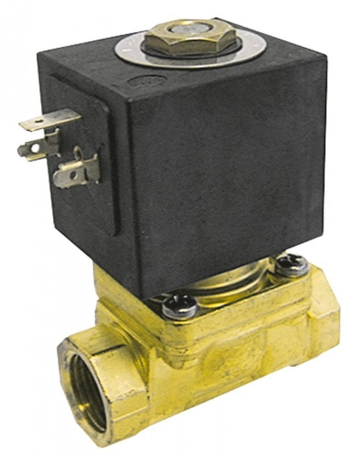 Electrovalva 2 Cai, 230 V, racord ¾", L 79 mm, deschidere nominala 17 mm, priza DIN - Cod 370079