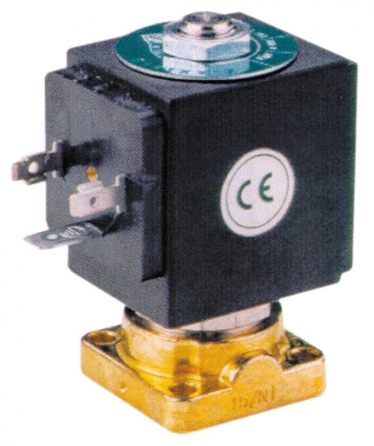 Electrovalva cu talpa Parker cu 2 cai, 230 V CA, deschidere nominala 2,5 mm, priza DIN - 370093