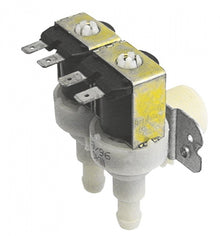 Electrovalva unghiulara dubla, 24 V, intrare ¾", iesiri 11,5 mm, deschidere nominala DN10, t. max. 90°C - 370109