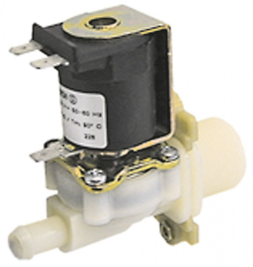 Electrovalva dreapta Muller, 230 V, intrare ¾", iesire 11,5 mm, DN10, t. max. 90°C, raport ciclic 100% - 370117