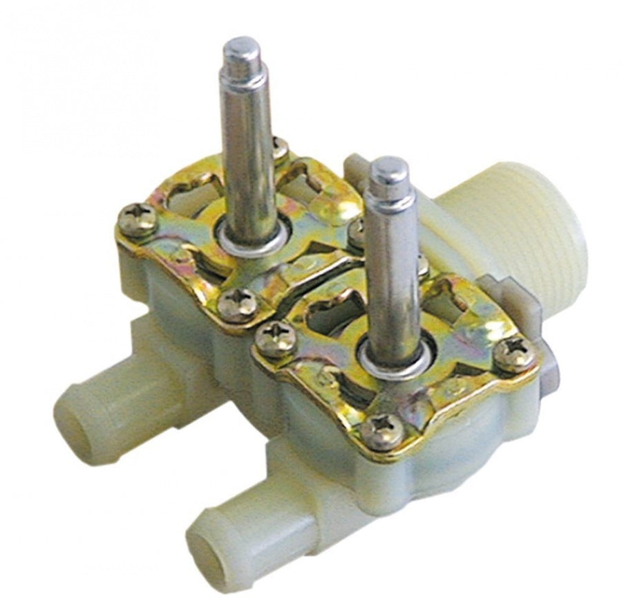 solenoid valve body double 230V inlet ¾" outlet 14,5mm DN10 t.max. 90°C duty cycle 100%