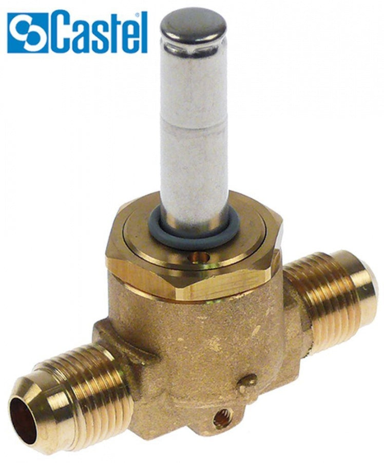 Corp electrovalva CASTEL, tip 1064/3 S, p max. 45 bar, DN 7 mm, racord 3/8" SAE, -35+105°C, L 68 mm - 370152