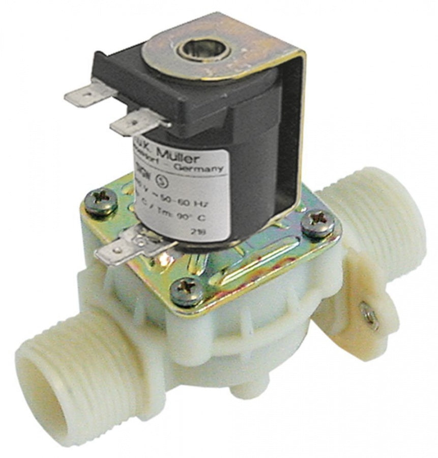 Electrovalva MULLER, 230 V, racorduri ¾"-¾", deschidere DN17, t.max. 90°C, ciclu de functionare 100 % - 370173