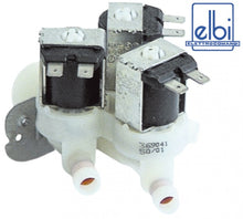 Electrovalva, 3 Cai, dreapta, 230 V, intrare ¾", iesire 11,5 mm, t.max. 90°C, iesire A 2,5l/min - Cod 370185