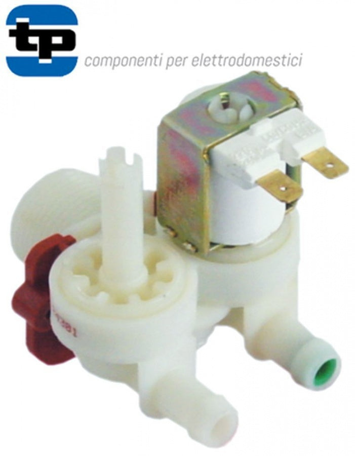 Electrovalva, 2 Cai, dreapta, 230 V, intrare ¾", t. max. 90°C,  plastic, TP - Cod 370187