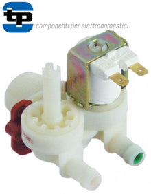 Electrovalva, 2 Cai, dreapta, 230 V, intrare ¾", t. max. 90°C,  plastic, TP - Cod 370187