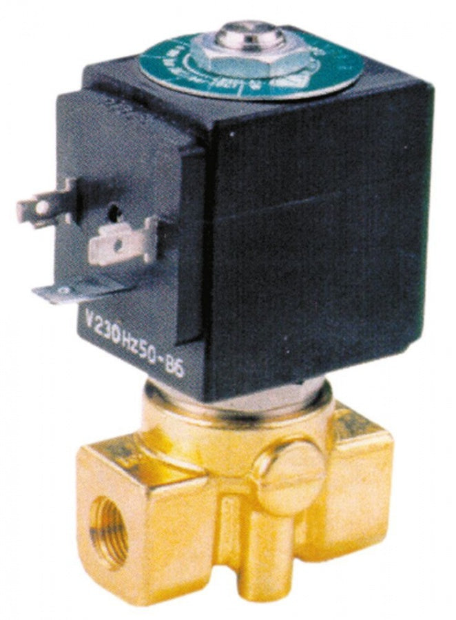 Electrovalva ODE 230 V, racord 1/8", bobina BDA, L 40 mm, t.max. 155°C, p.max. 14 bar, priza DIN - 370208