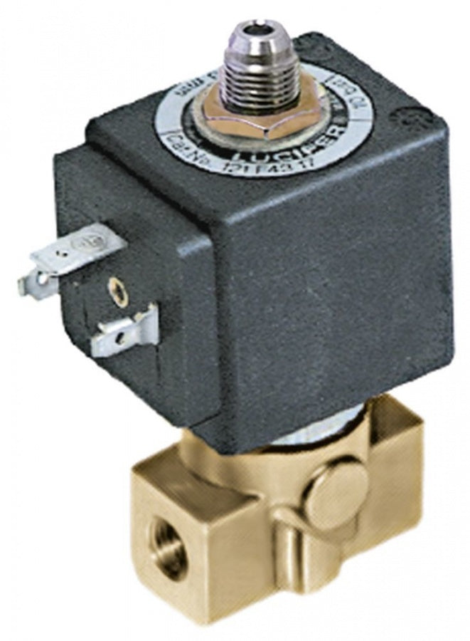 Electrovalva 3 Cai, 230 V, racord 1/8", deschidere nominala 2,5 mm, priza DIN - Cod 370222