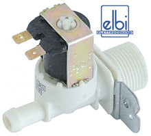 Electrovalva dreapta, 230 V, intrare ¾", iesire 11,5 mm, t. max. 90°C, ELBI - Cod 370251