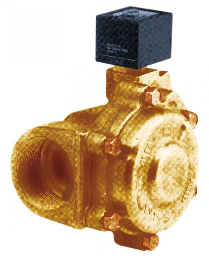 Electrovalva apa - abur 1", 230 V, temp. -20°+184°C, presiune 0,35-10 bar, L 95 mm, Asco 400426-117, ventil serie 220 - 370262
