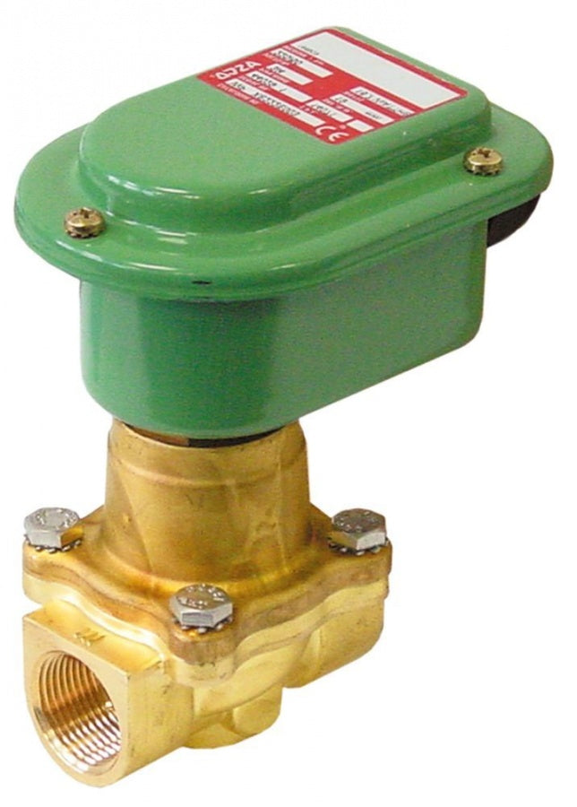 solenoid valve 2-ways 230V inlet ¾" outlet ¾" L 72mm DN 19mm slide-on receptacle DIN
