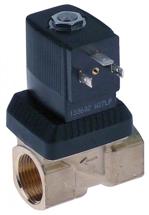 Electrovalva Burkert 6213, 230 V, 3/4", L 58 mm, DN 13 mm, membrana EPDM, max. 10 bari, -30 +120°C - 370275