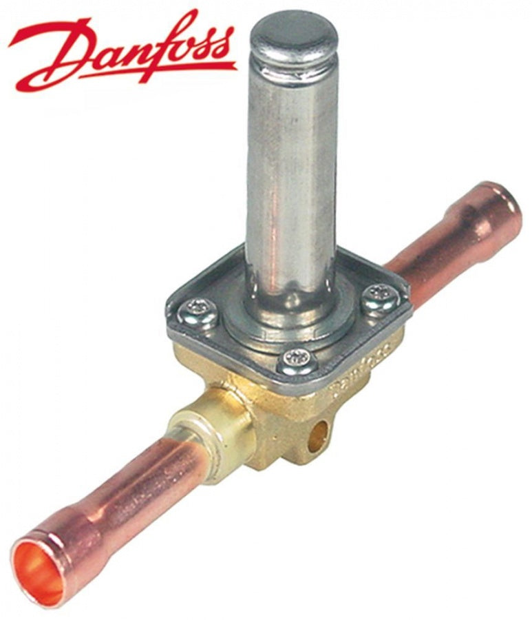 solenoid valve body NC type EVR 3 p max 45,2bar DN 3,2mm connection 10mm soldering connection