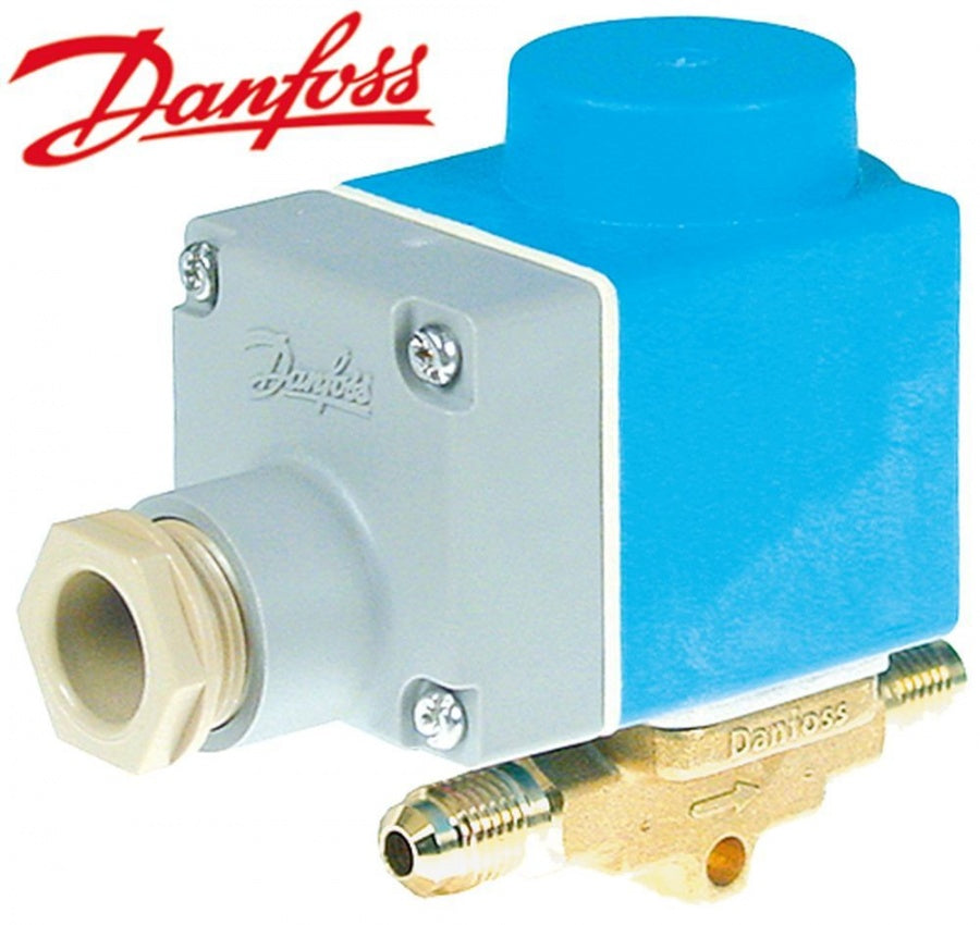 solenoid valve NC type EVR 3 230V p max 45,2bar connection 6mm, 7/16 UNF -40° up to 105°C DANFOSS