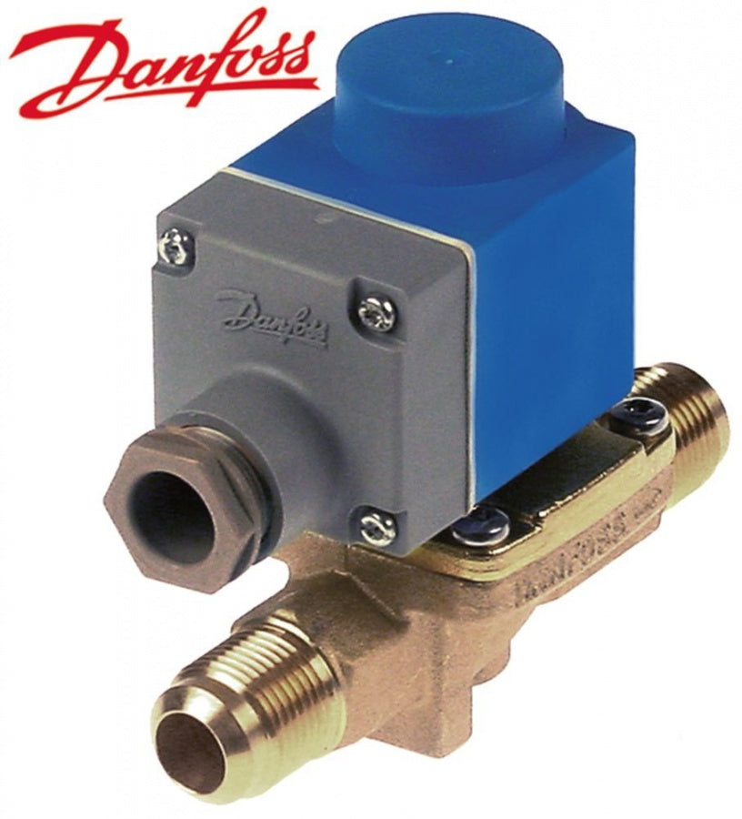 solenoid valve NC type EVR 15 230V p max 32bar connection 7/8" UNF (16mm) -40° up to 105°C