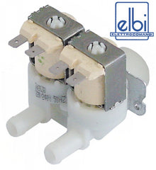 Electrovalva, 2 Cai, 230 V, intrare ¾", iesire 11,5 mm. t. max. 90°C, plastic, ELBI - Cod 370315