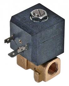 Electrovalva 2 Cai, 230 V, CA, intrare ¼", iesire ¼", p max 13 bari, p min 0,1 bar, 50 Hz  - Cod 370319