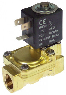 Electrovalva 3/8", Sirai L180-B, 24 V CA, bobina Z610A, L 60 mm, deschidere nominala 11,5 mm - 370328