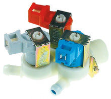 Electrovalva cu 3 cai, dreapta, 230 V, intrare ¾", iesiri 11,5 mm, t.max. 90°C, EATON (INVENSYS), plastic - 370345